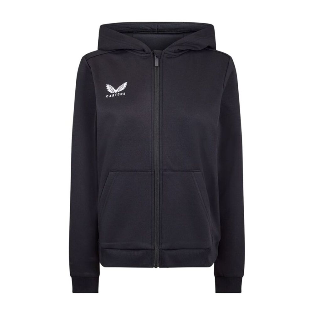 Castore Womens/Ladies Full Zip Hoodie / Caviar